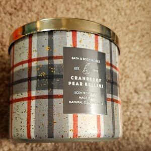 Bath & Body Works Cranberry Pear Bellini Candle